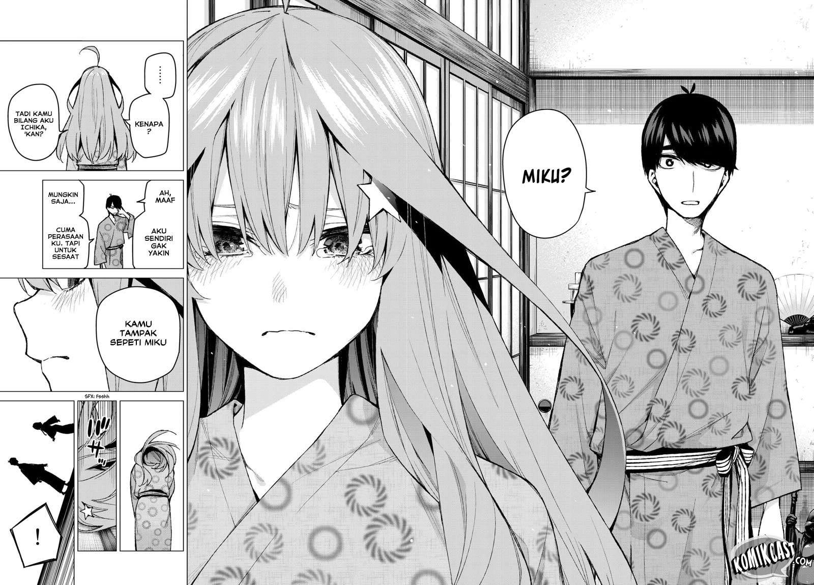 Go-toubun no Hanayome Chapter 67 Gambar 15