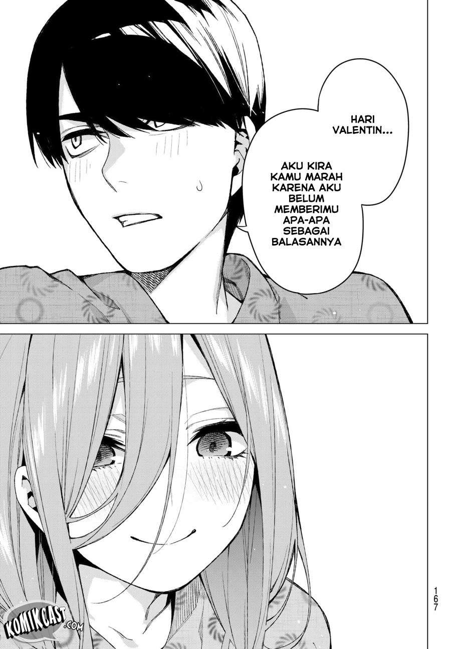 Go-toubun no Hanayome Chapter 67 Gambar 18