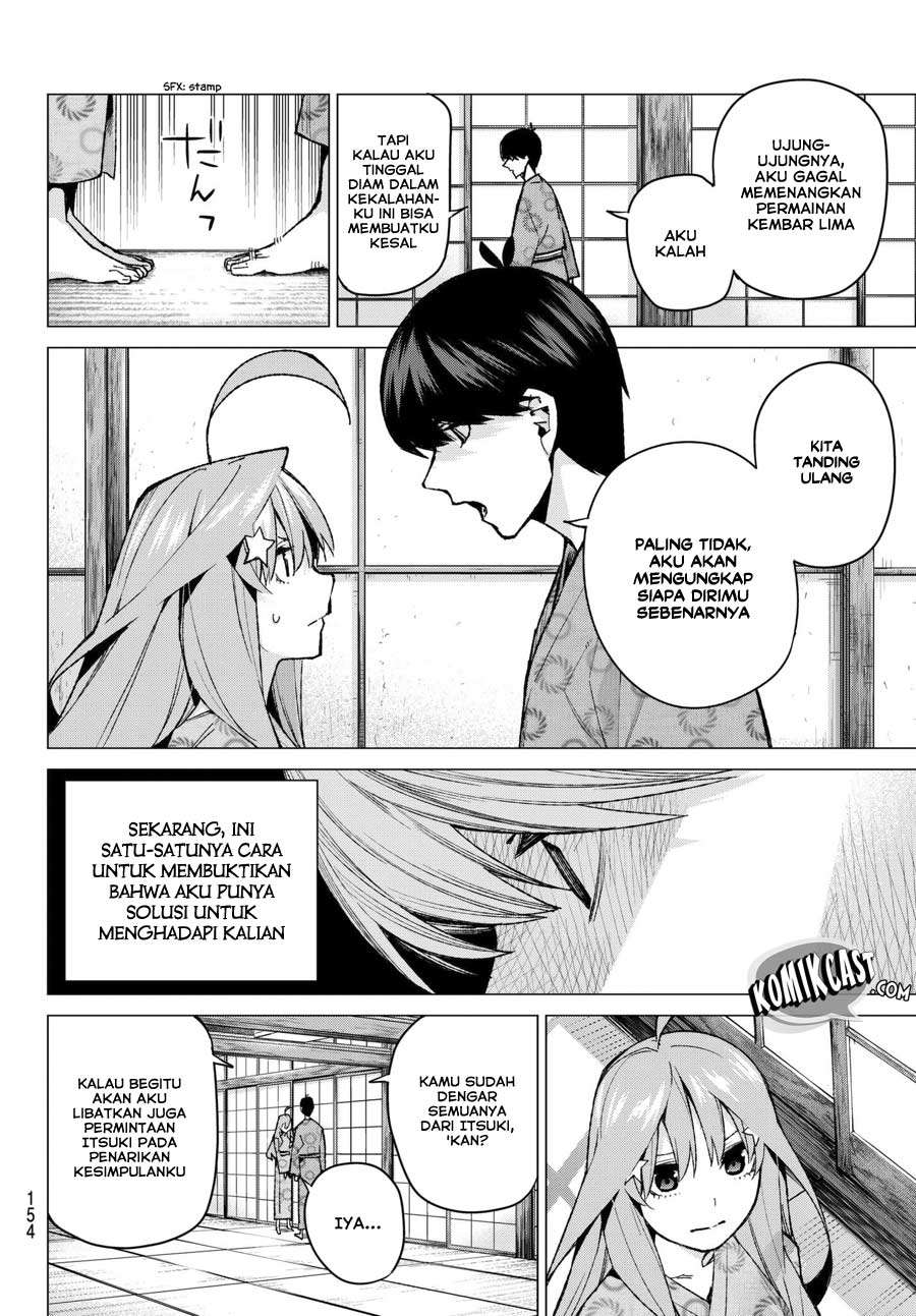 Go-toubun no Hanayome Chapter 67 Gambar 7