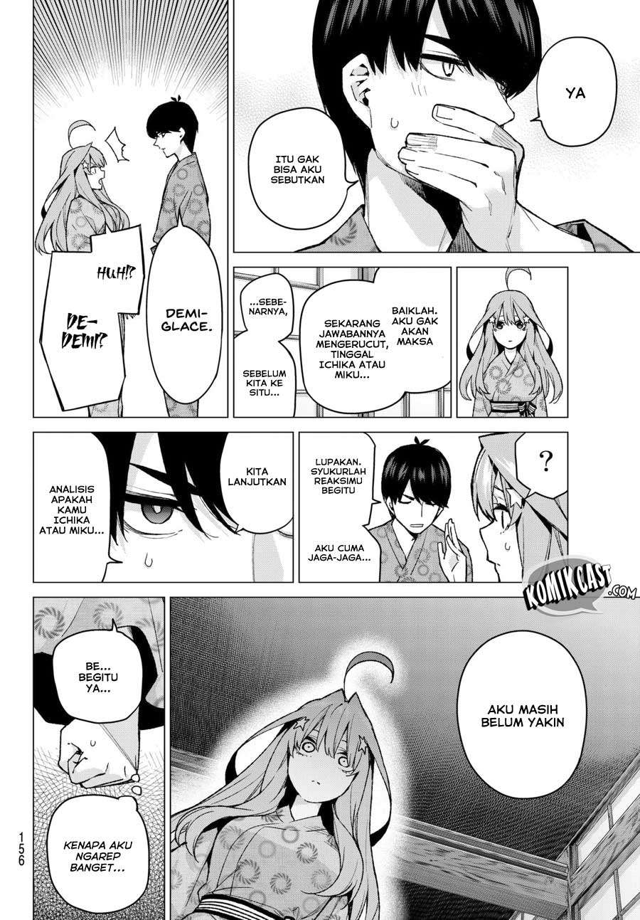 Go-toubun no Hanayome Chapter 67 Gambar 9