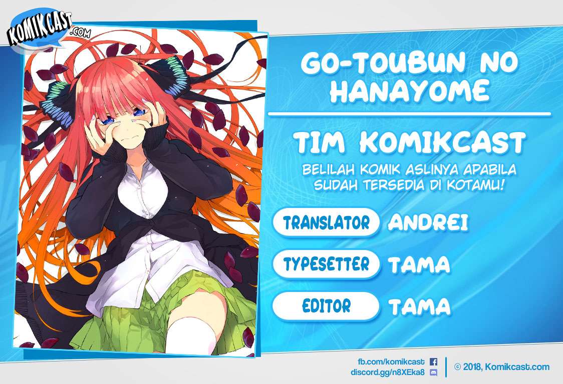 Baca Komik Go-toubun no Hanayome Chapter 66 Gambar 1