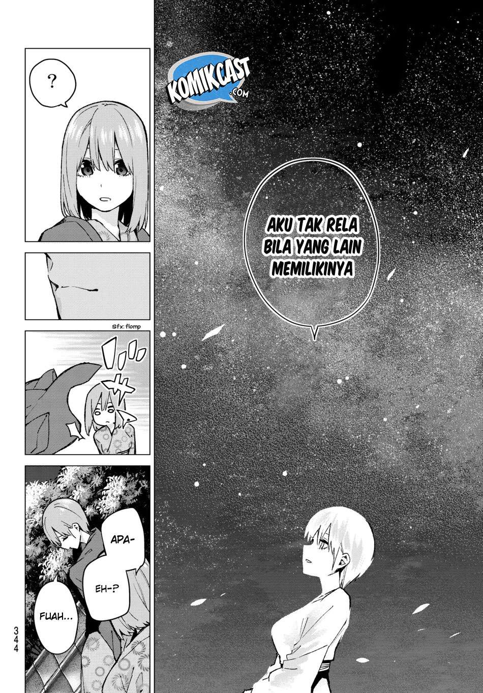 Go-toubun no Hanayome Chapter 66 Gambar 14