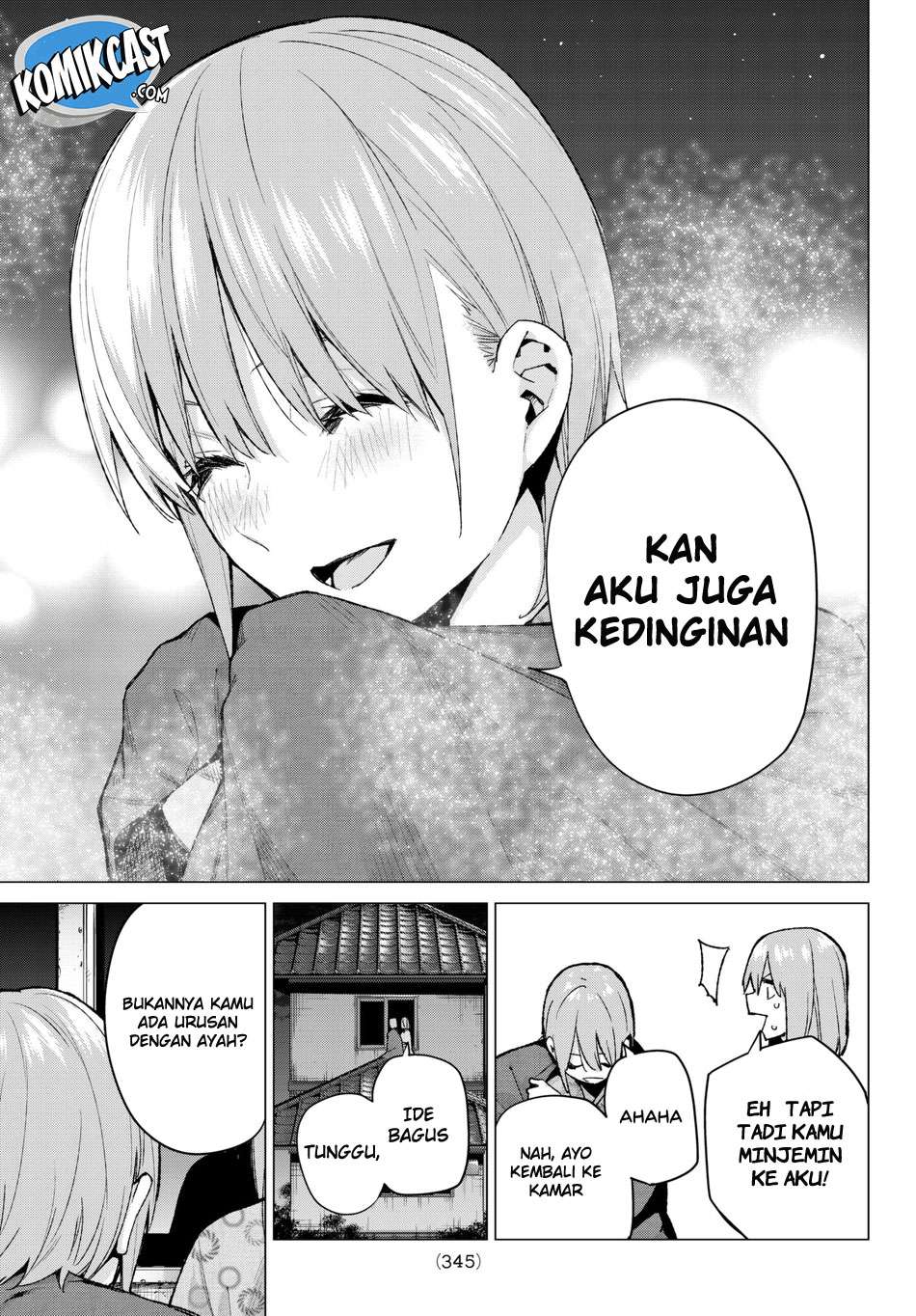 Go-toubun no Hanayome Chapter 66 Gambar 15