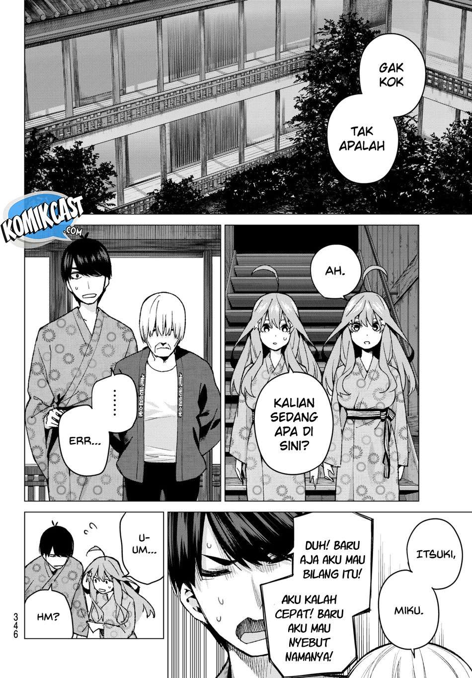 Go-toubun no Hanayome Chapter 66 Gambar 16