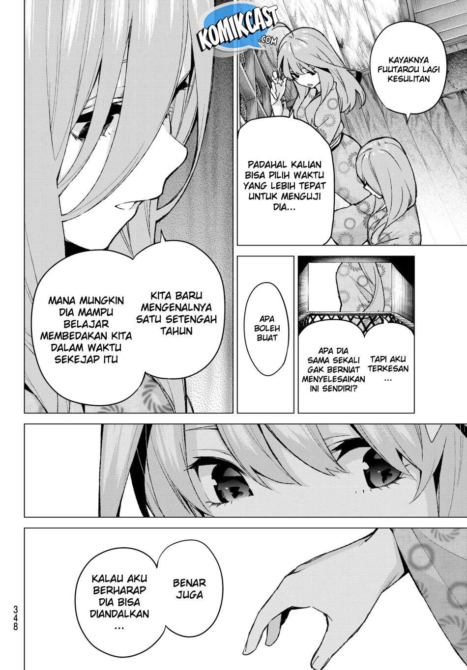 Go-toubun no Hanayome Chapter 66 Gambar 18