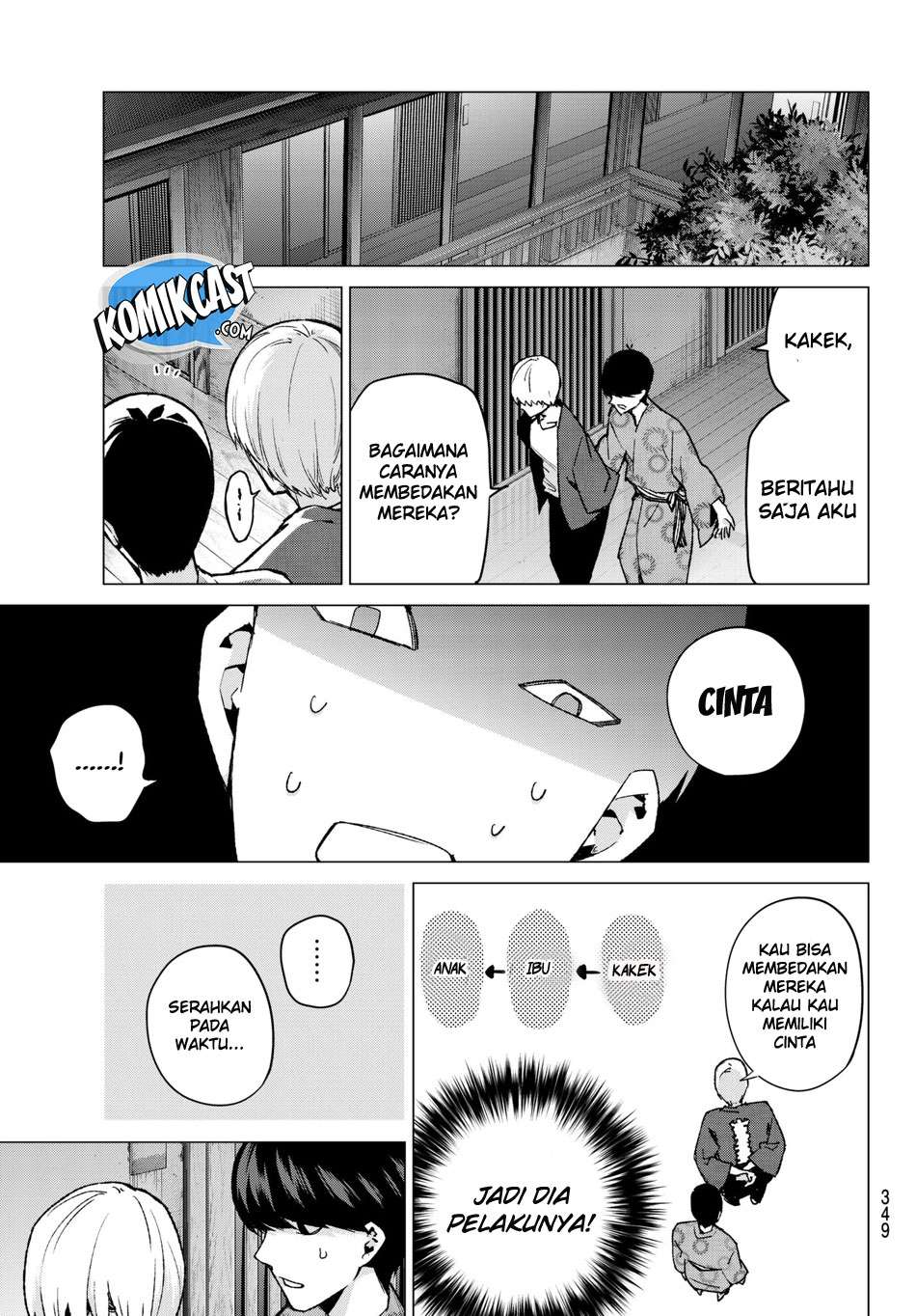 Go-toubun no Hanayome Chapter 66 Gambar 19