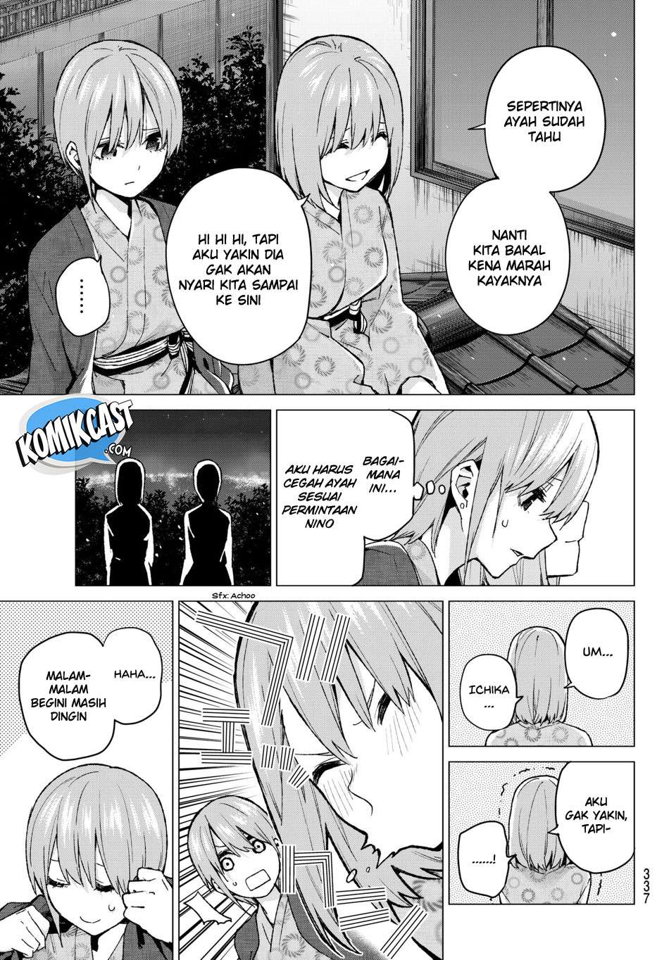 Go-toubun no Hanayome Chapter 66 Gambar 7