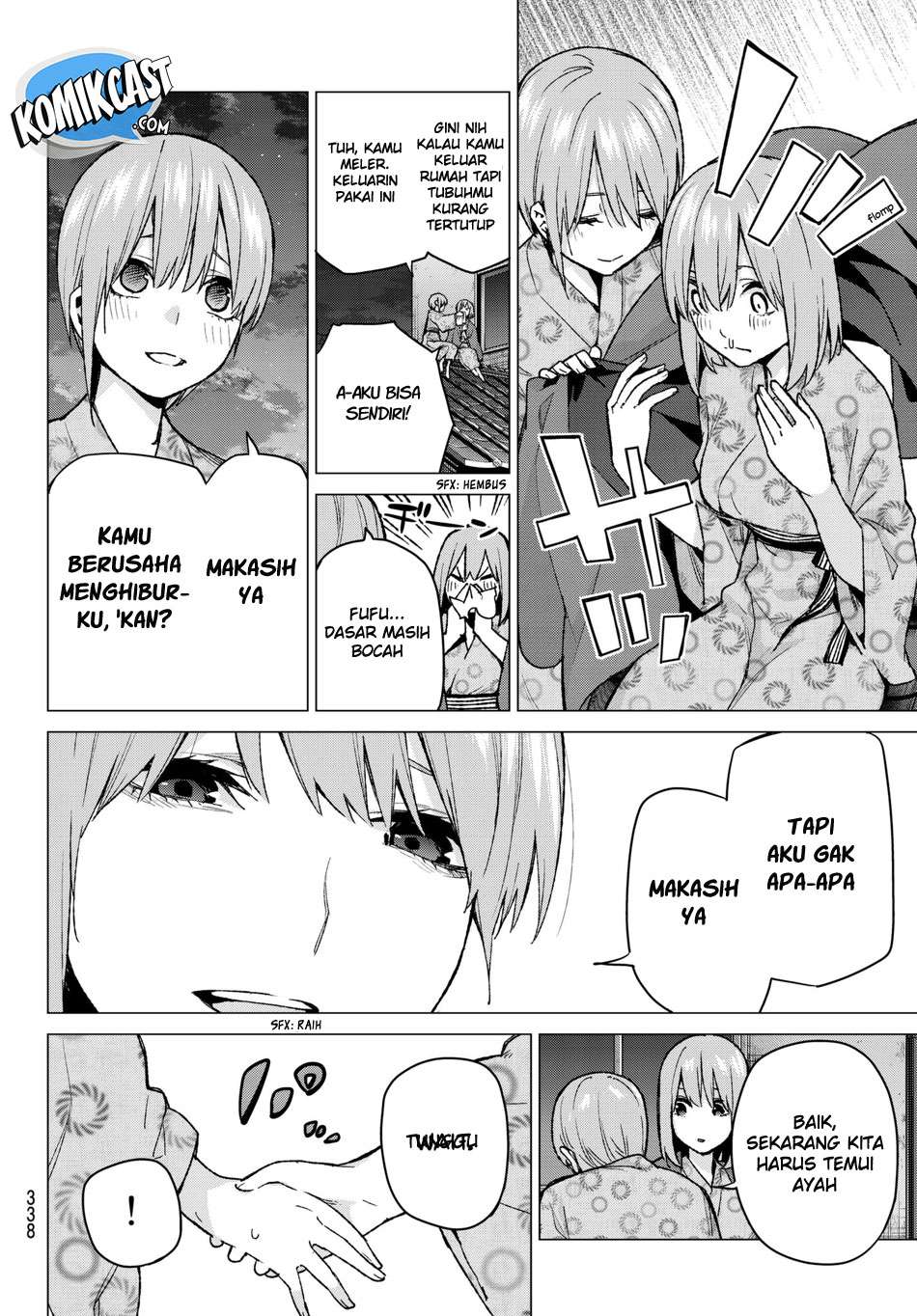 Go-toubun no Hanayome Chapter 66 Gambar 8