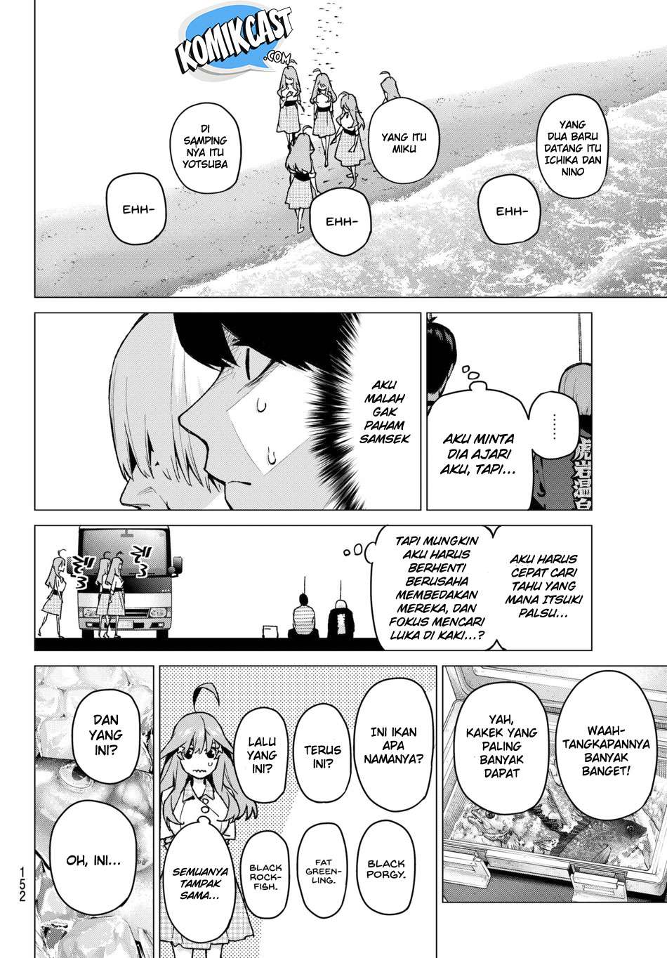 Go-toubun no Hanayome Chapter 65 Gambar 10