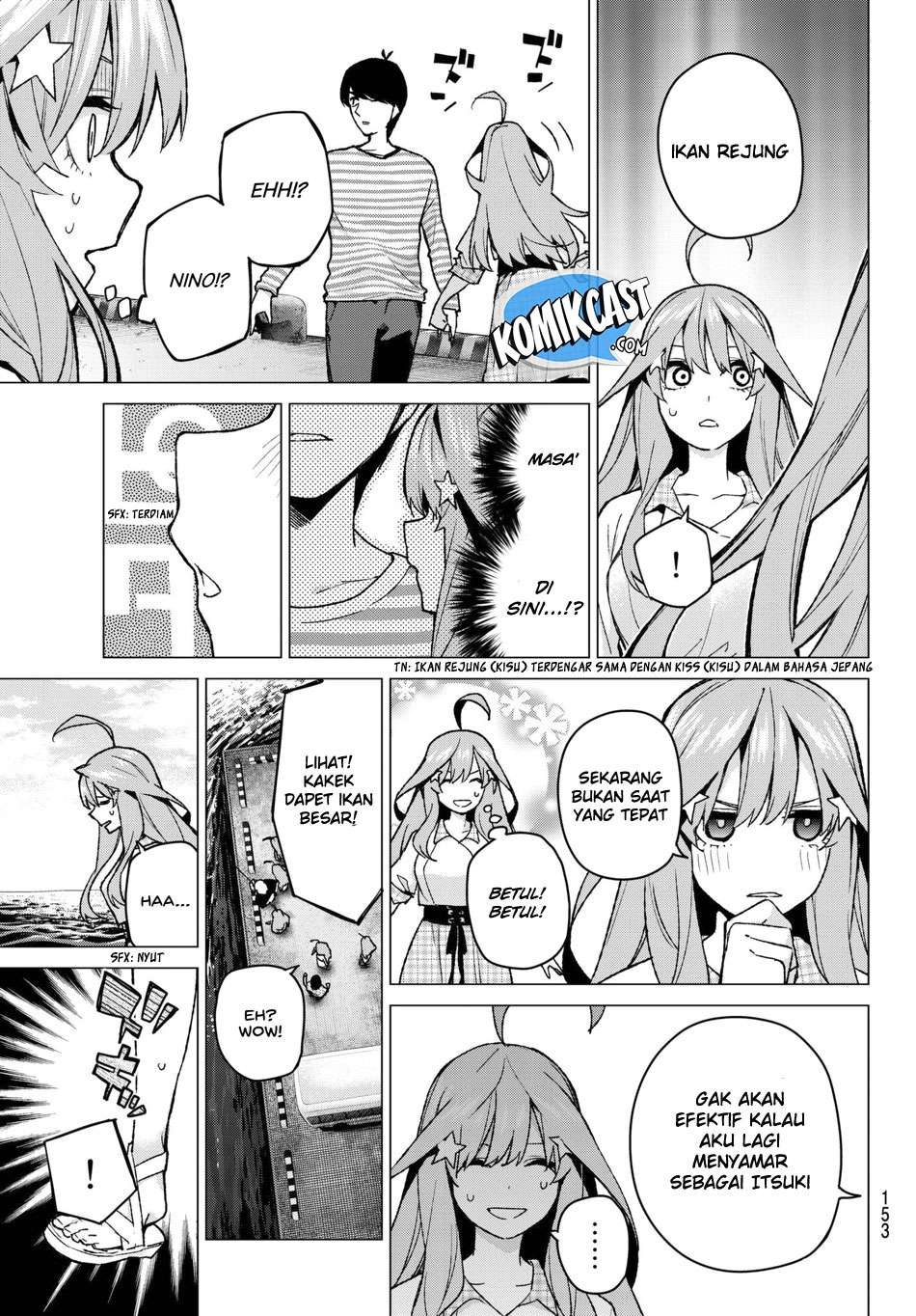 Go-toubun no Hanayome Chapter 65 Gambar 11