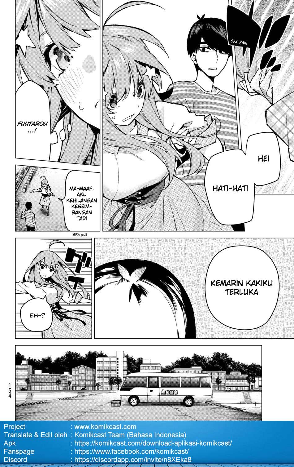 Go-toubun no Hanayome Chapter 65 Gambar 12