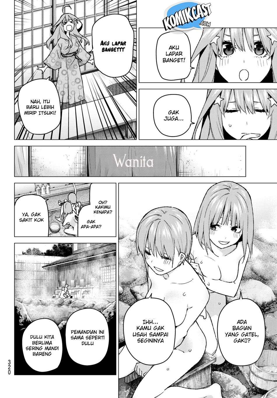 Go-toubun no Hanayome Chapter 64 Gambar 22