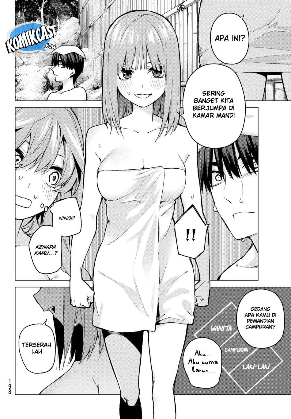 Go-toubun no Hanayome Chapter 63 Gambar 10