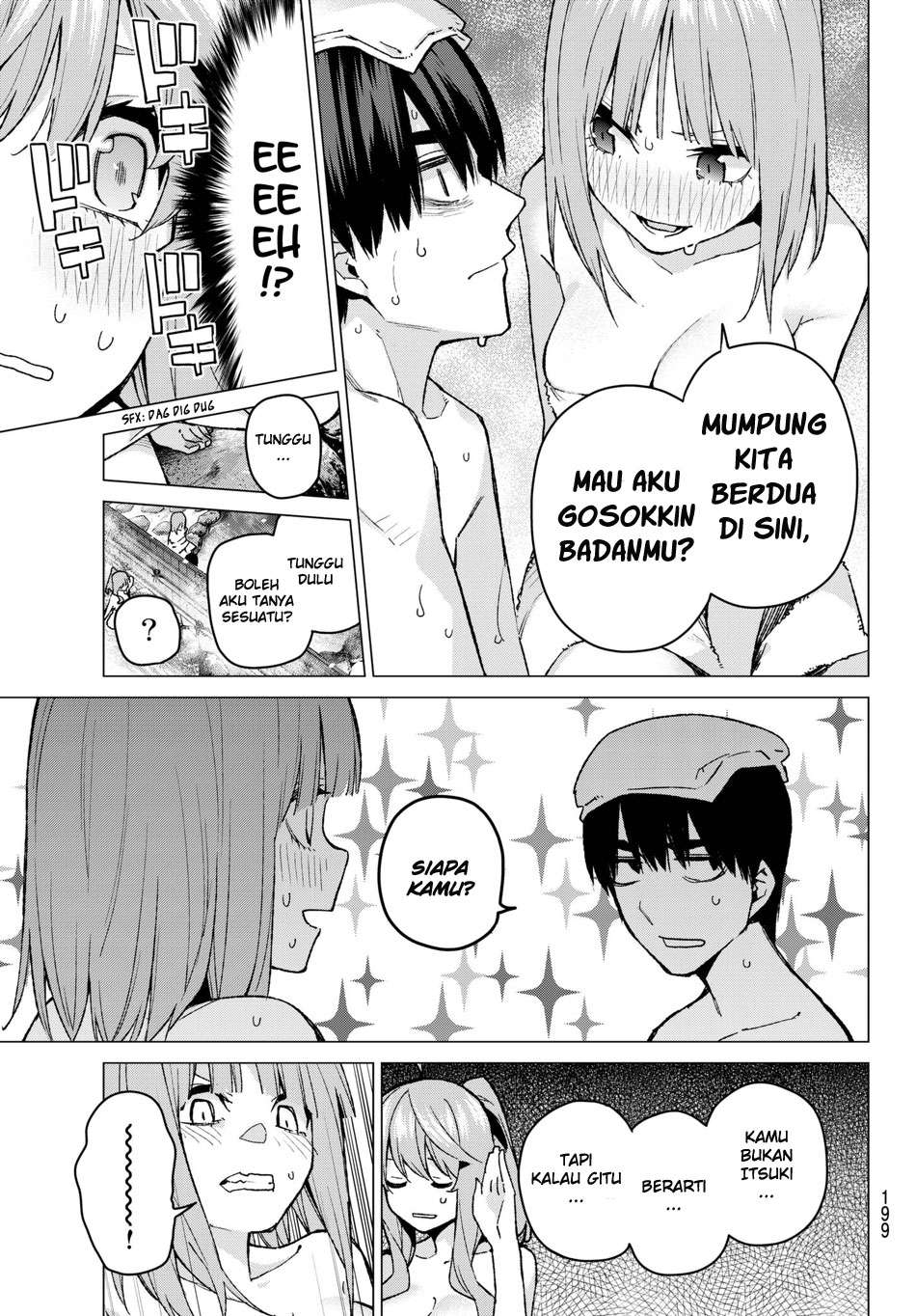 Go-toubun no Hanayome Chapter 63 Gambar 11