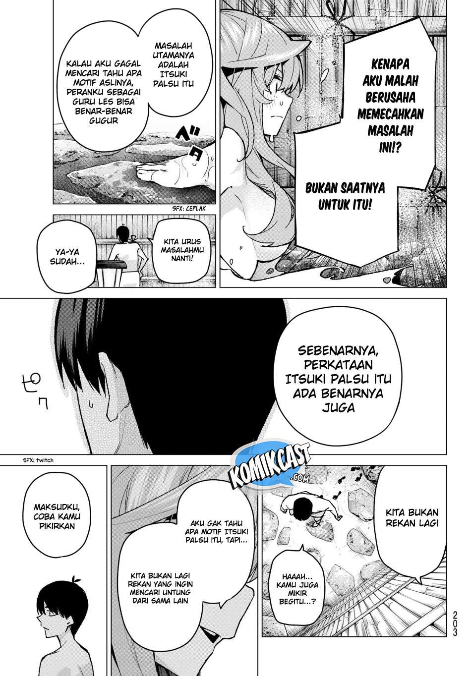 Go-toubun no Hanayome Chapter 63 Gambar 16