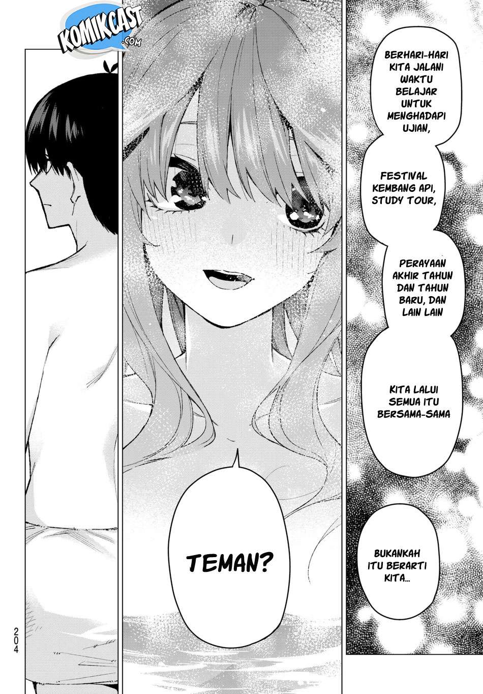 Go-toubun no Hanayome Chapter 63 Gambar 17