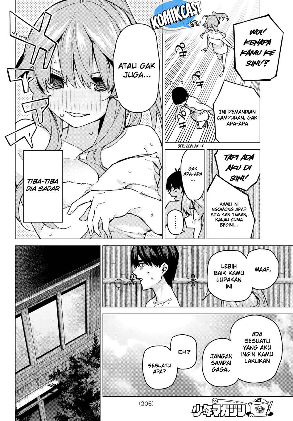 Go-toubun no Hanayome Chapter 63 Gambar 19