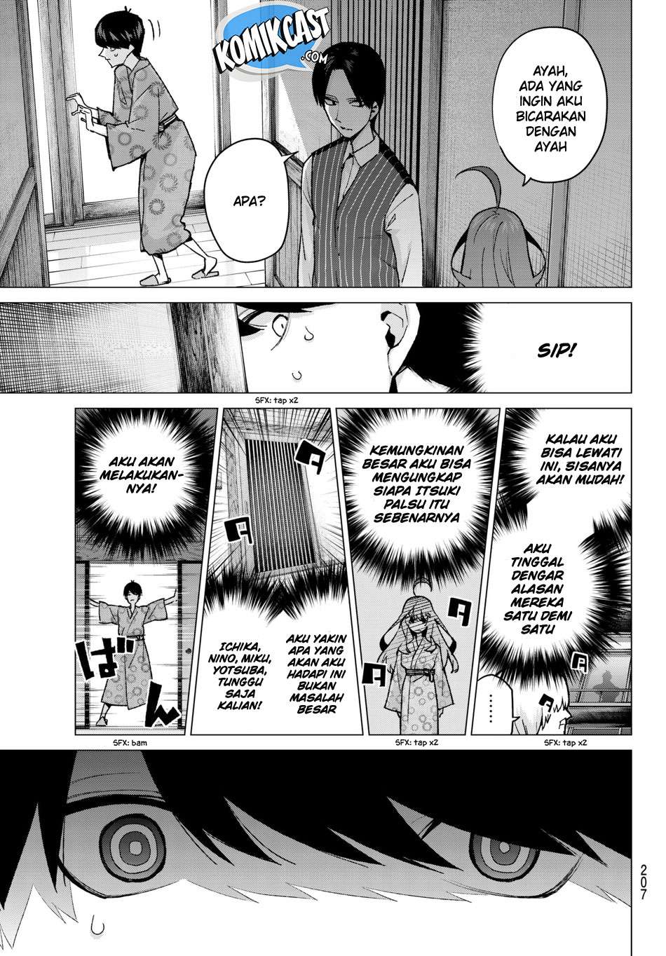 Go-toubun no Hanayome Chapter 63 Gambar 20