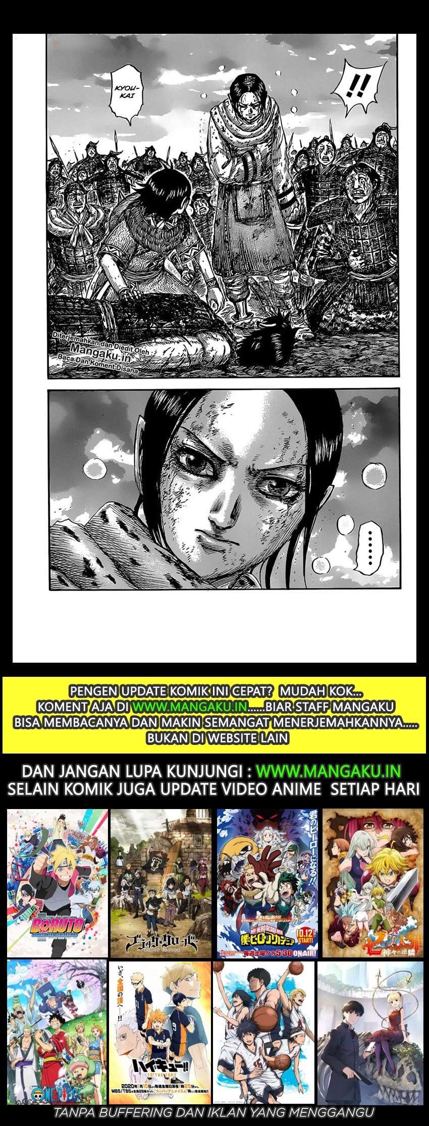 Kingdom Chapter 629 Gambar 20