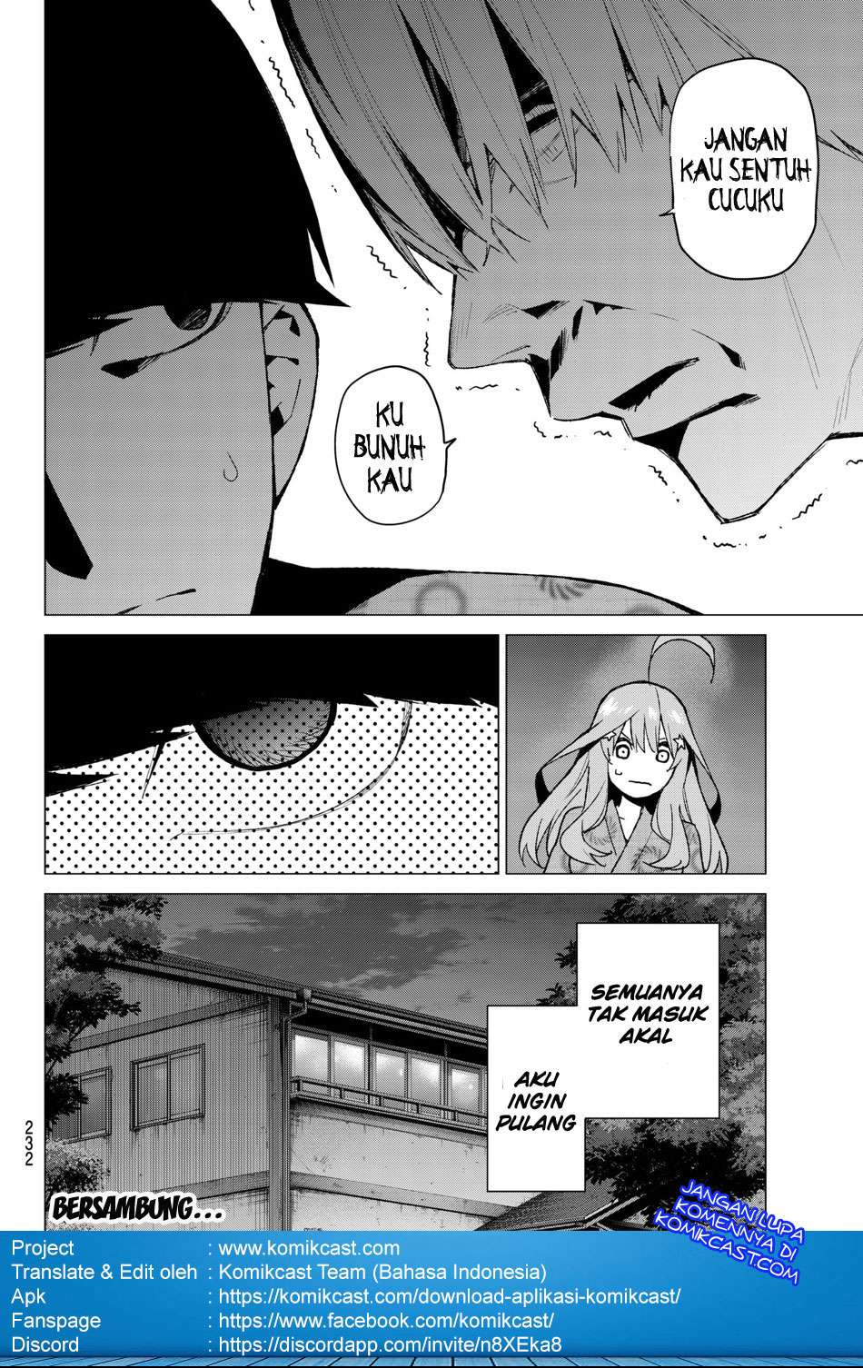 Go-toubun no Hanayome Chapter 62 Gambar 22