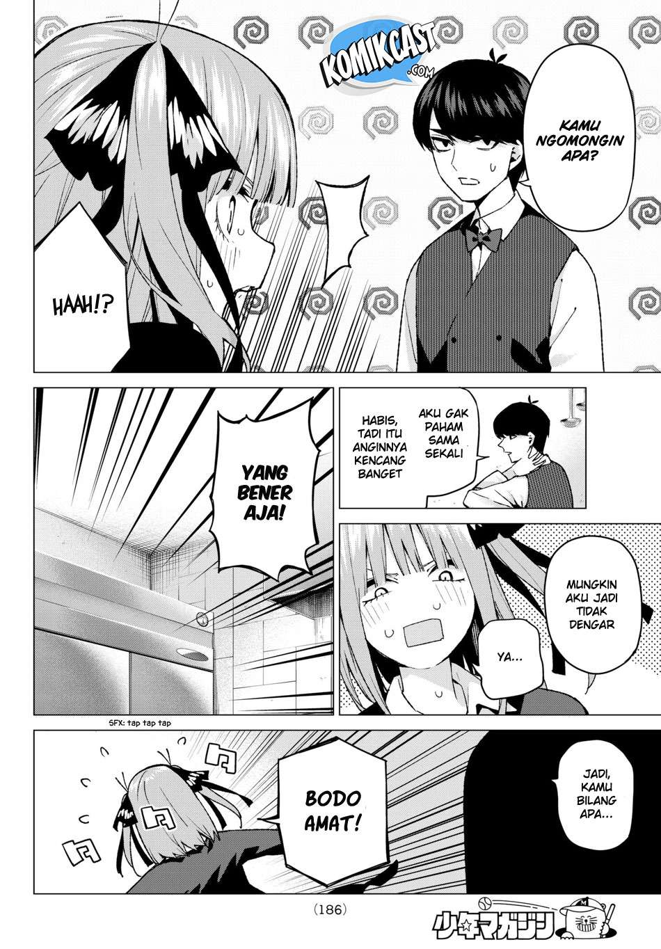 Go-toubun no Hanayome Chapter 60 Gambar 16