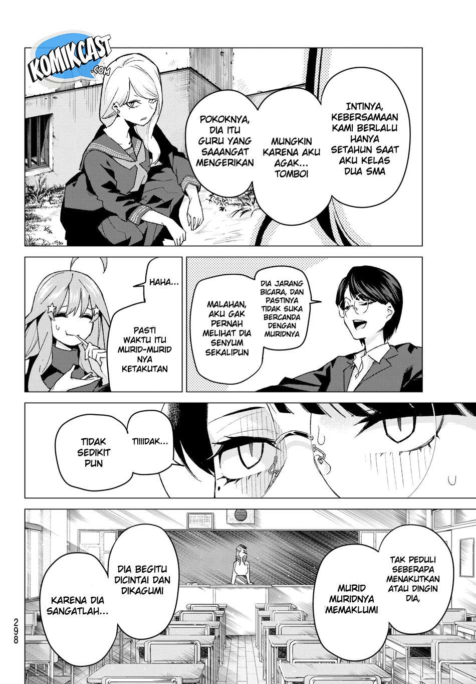 Go-toubun no Hanayome Chapter 57 Gambar 11