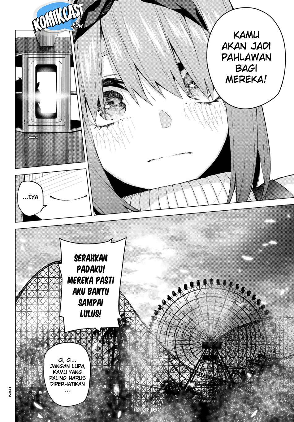 Go-toubun no Hanayome Chapter 56 Gambar 20