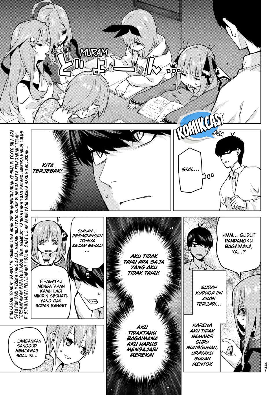 Go-toubun no Hanayome Chapter 56 Gambar 5