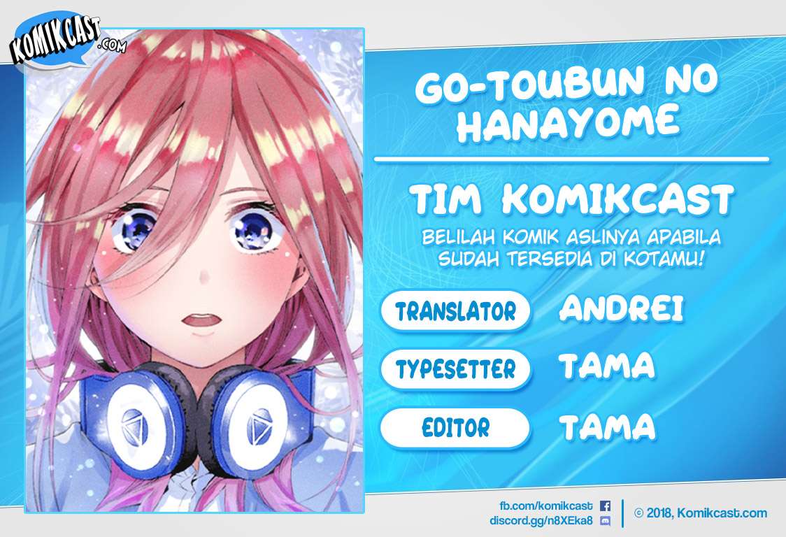 Baca Komik Go-toubun no Hanayome Chapter 55 Gambar 1