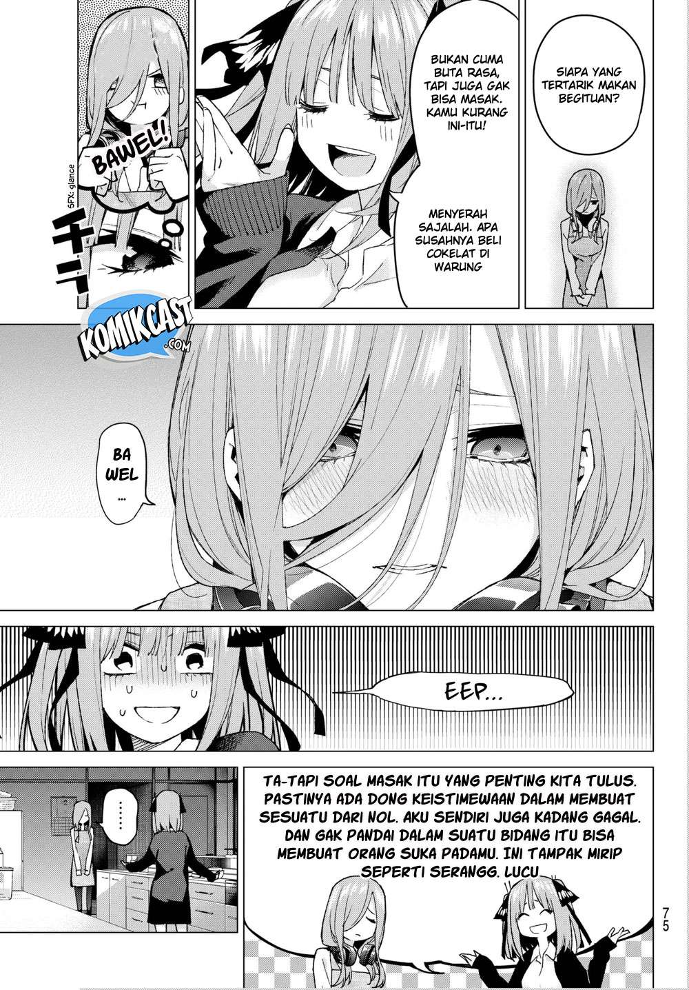 Go-toubun no Hanayome Chapter 55 Gambar 10