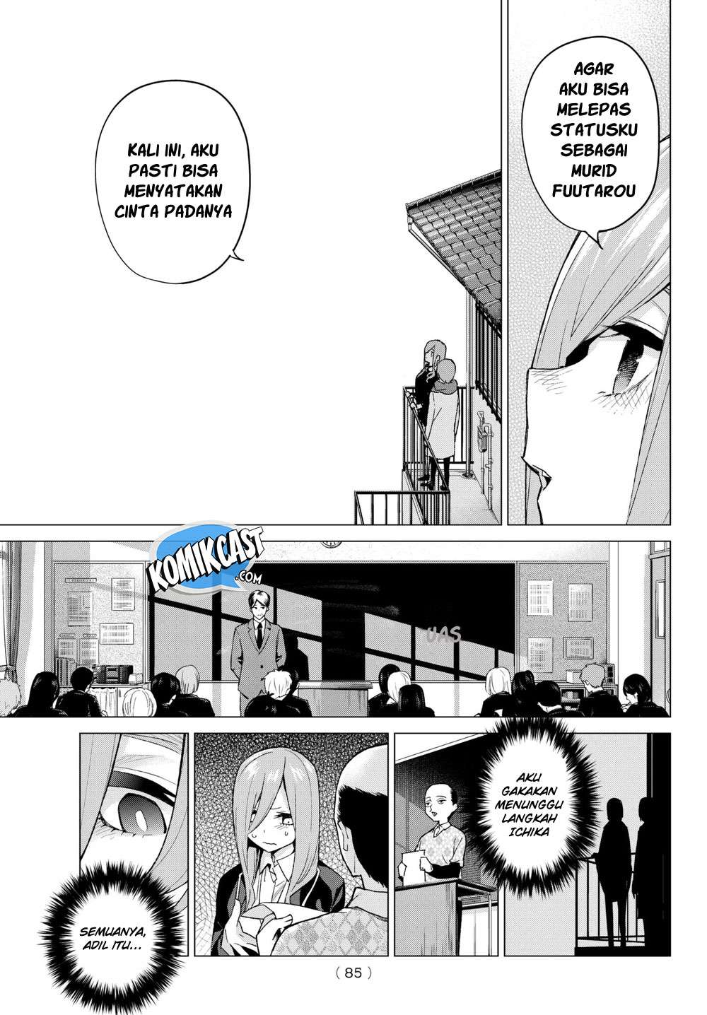 Go-toubun no Hanayome Chapter 55 Gambar 20