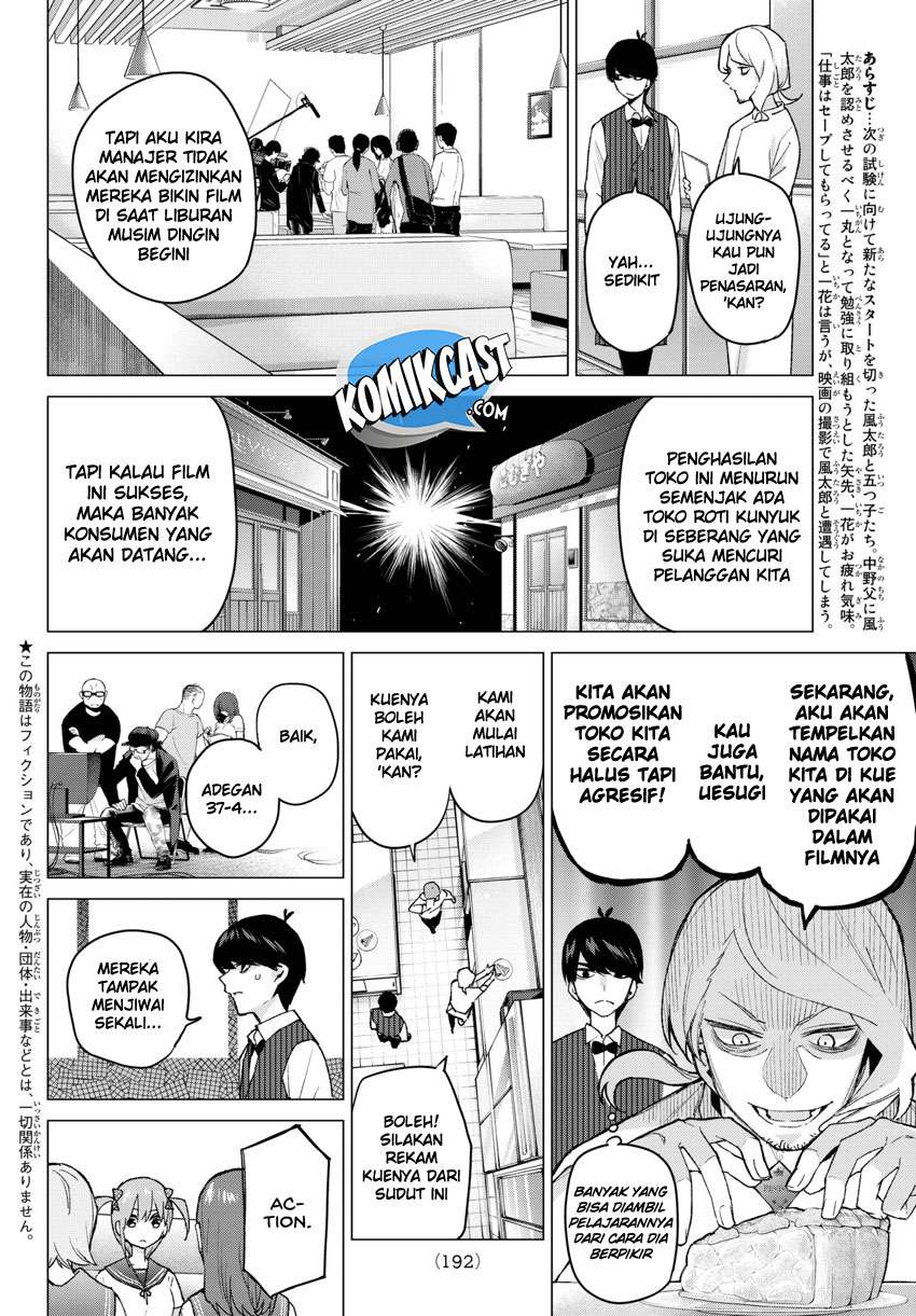 Go-toubun no Hanayome Chapter 53 Gambar 3