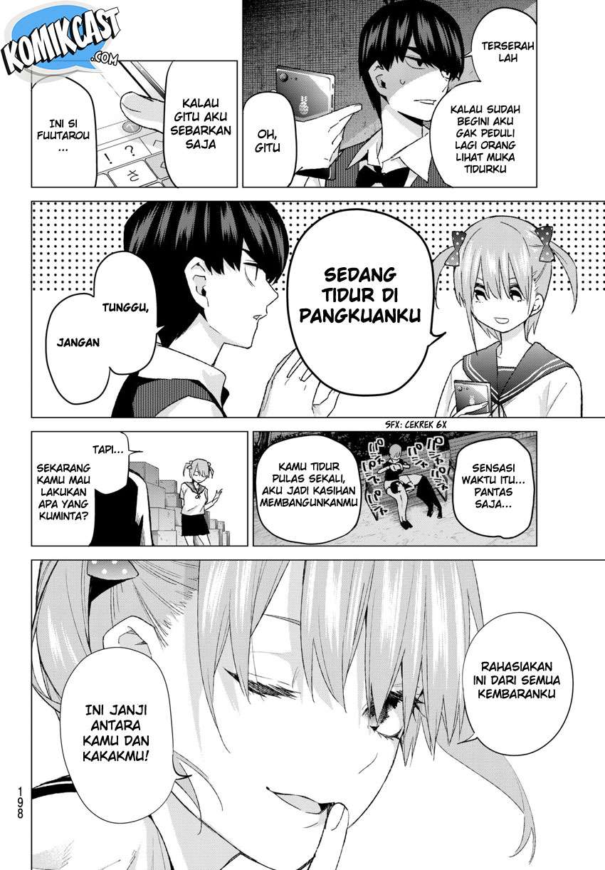 Go-toubun no Hanayome Chapter 53 Gambar 9