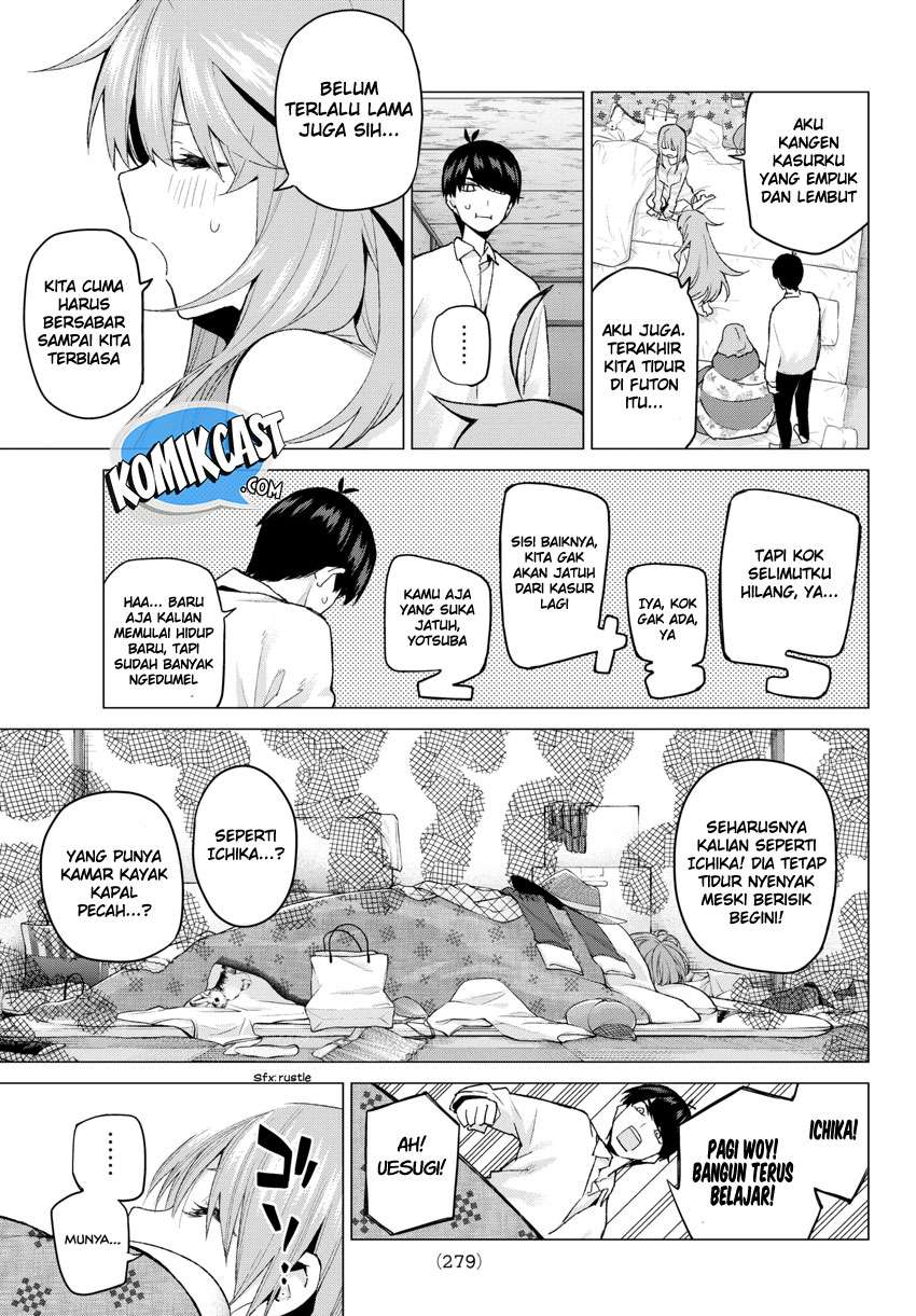 Go-toubun no Hanayome Chapter 52 Gambar 4