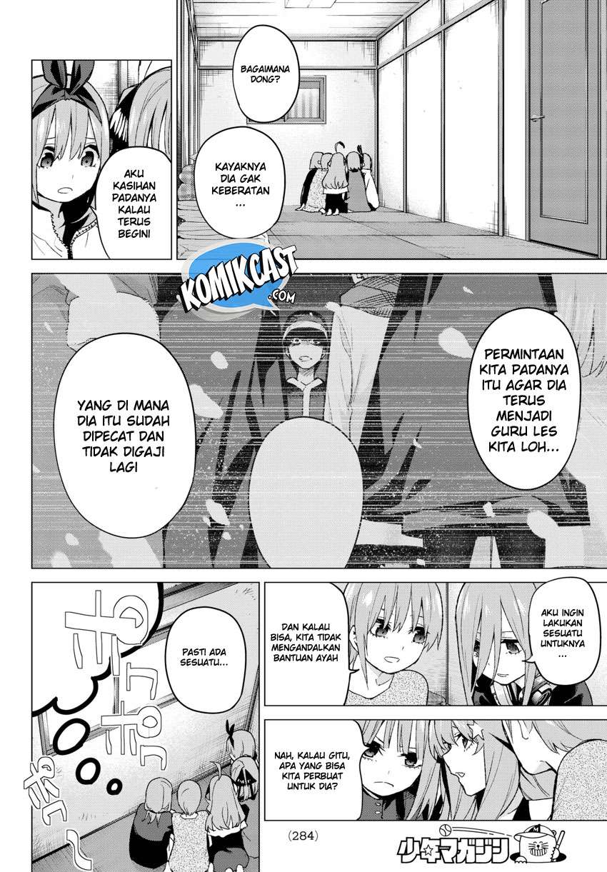 Go-toubun no Hanayome Chapter 51 Gambar 13