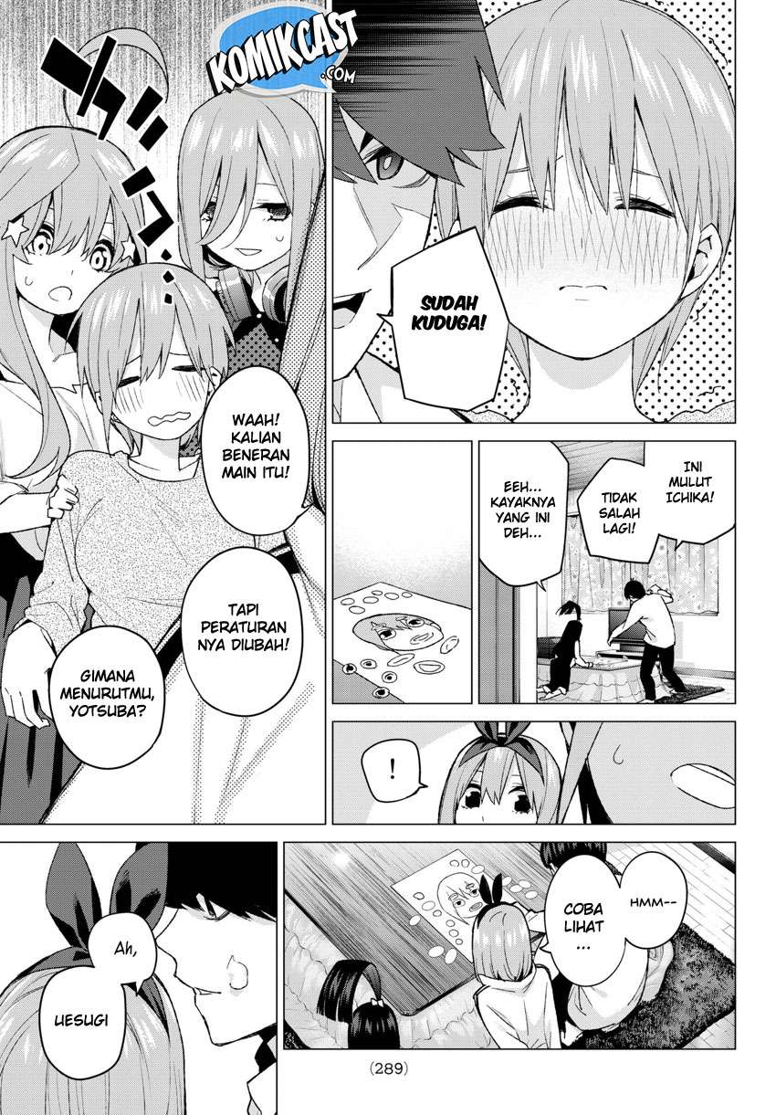 Go-toubun no Hanayome Chapter 51 Gambar 18