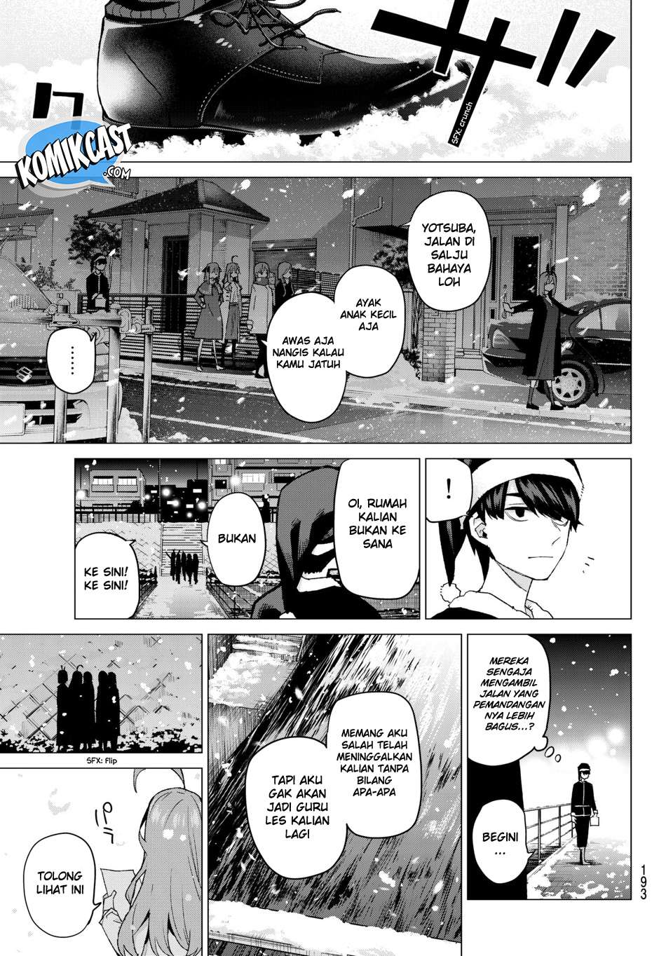 Go-toubun no Hanayome Chapter 50 Gambar 4