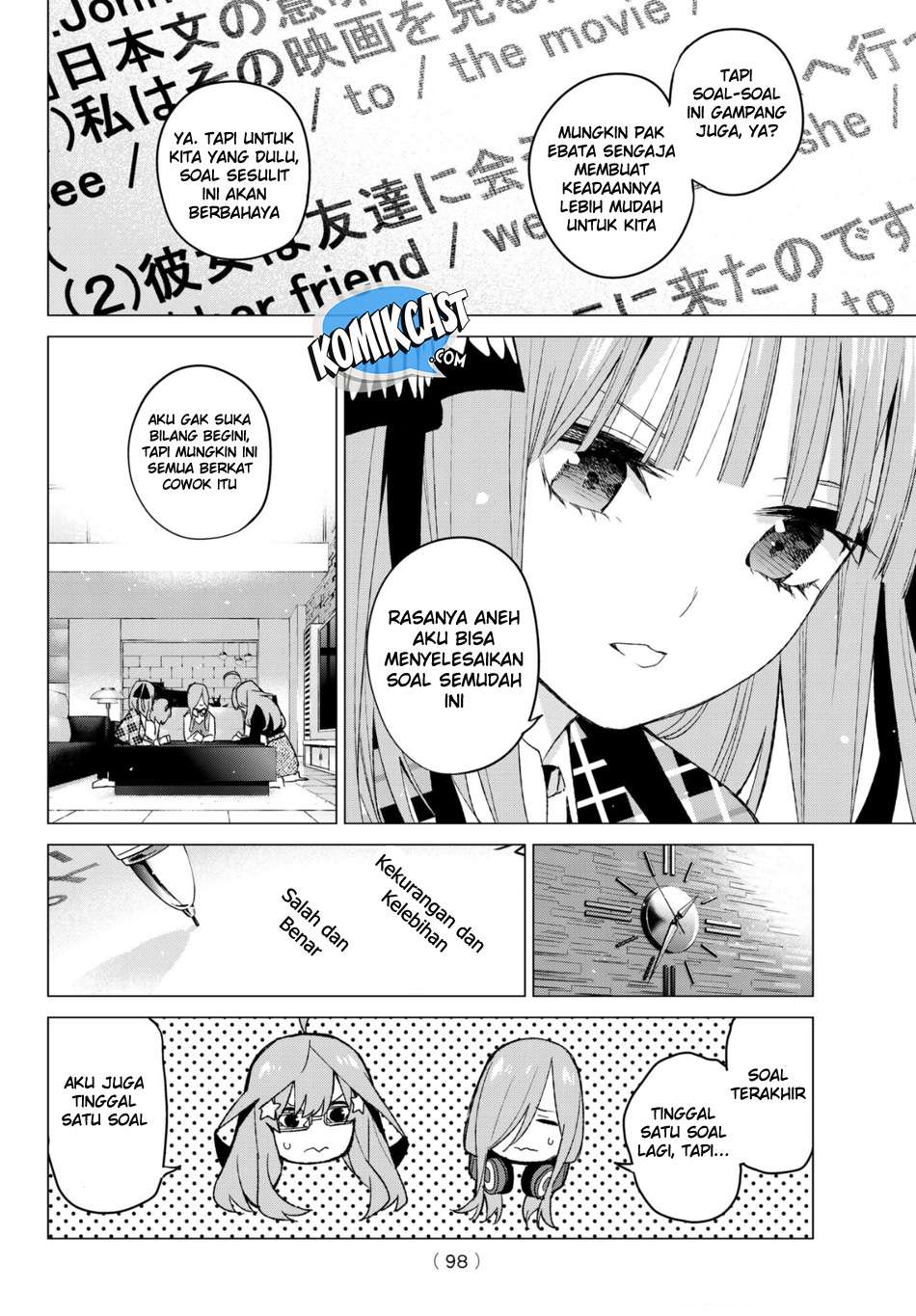 Go-toubun no Hanayome Chapter 49 Gambar 14