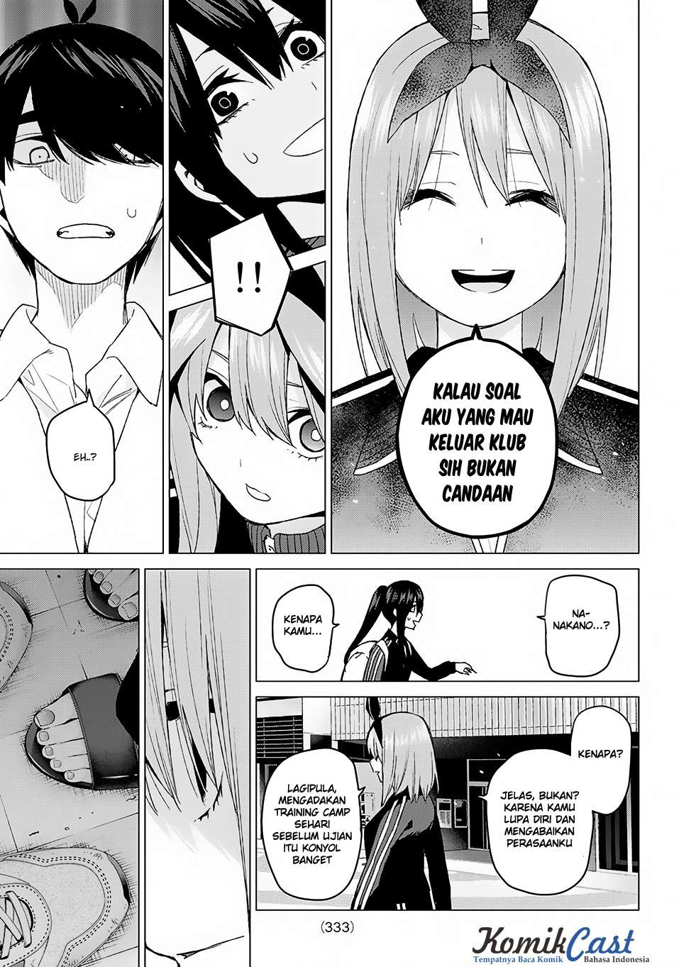 Go-toubun no Hanayome Chapter 47 Gambar 12