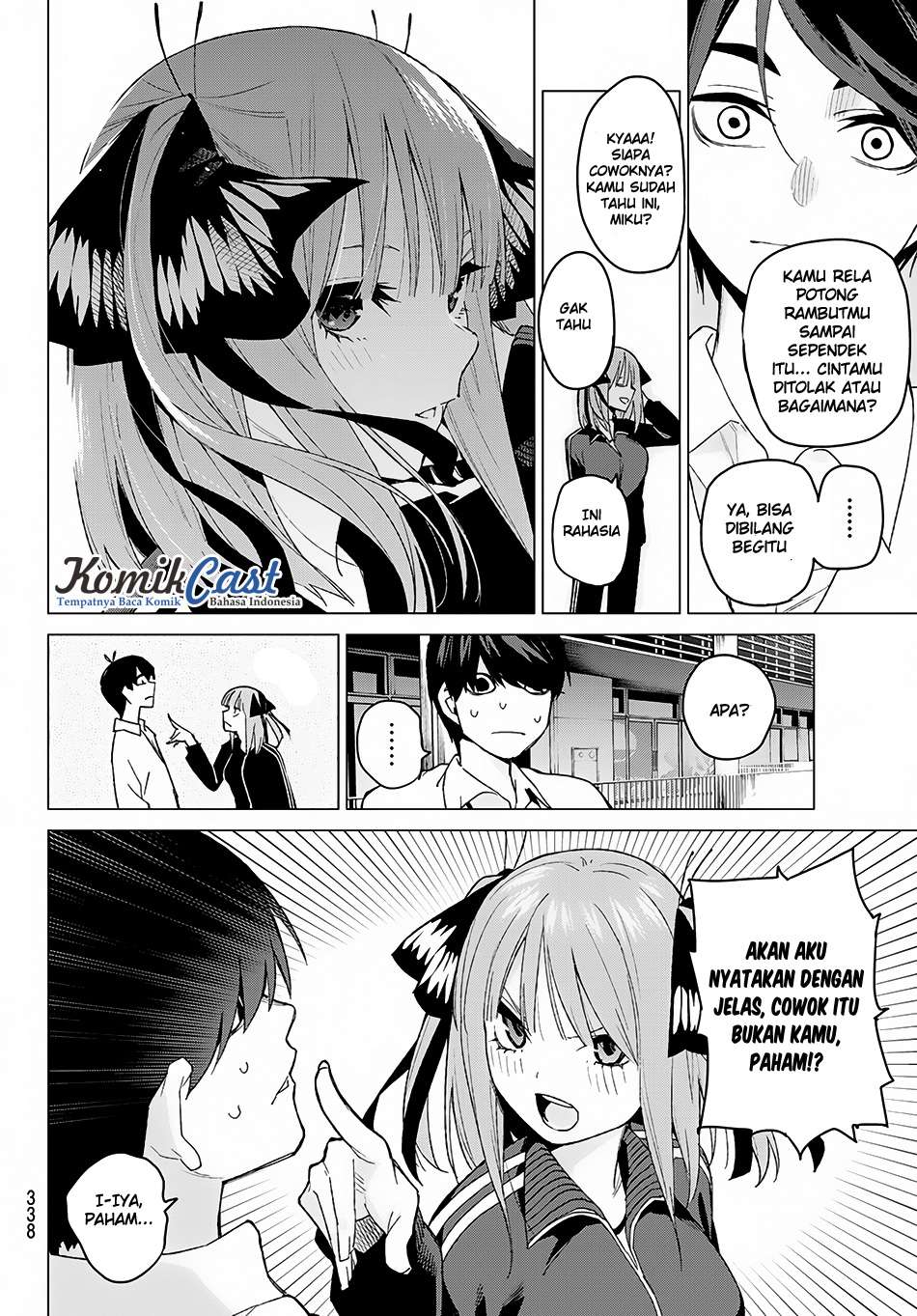 Go-toubun no Hanayome Chapter 47 Gambar 16