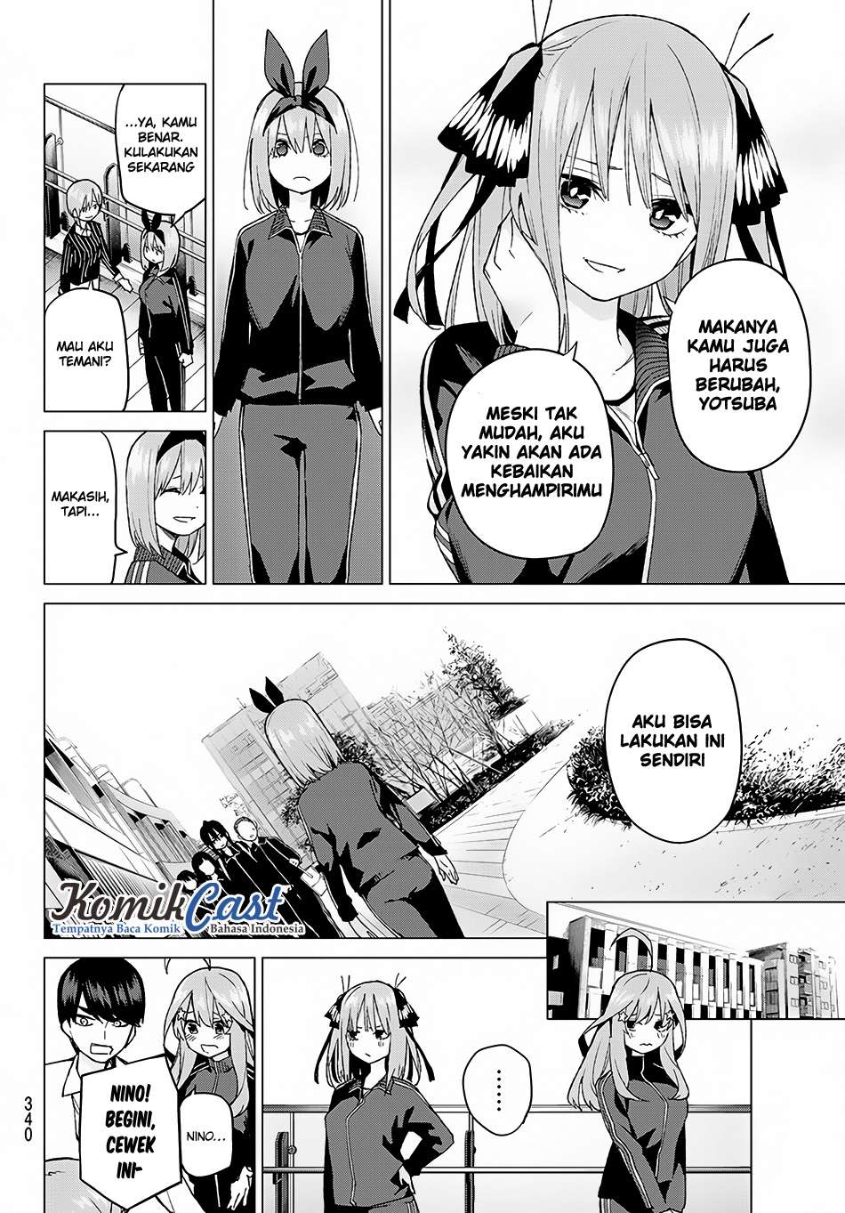 Go-toubun no Hanayome Chapter 47 Gambar 18