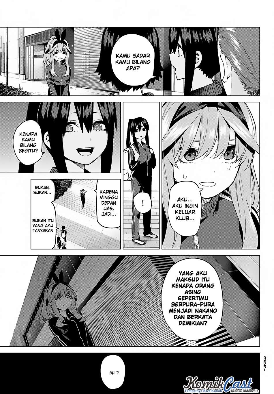 Go-toubun no Hanayome Chapter 47 Gambar 6