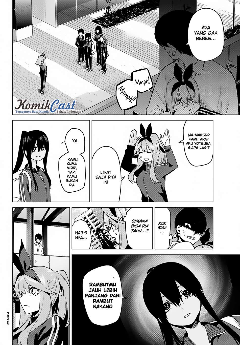 Go-toubun no Hanayome Chapter 47 Gambar 9