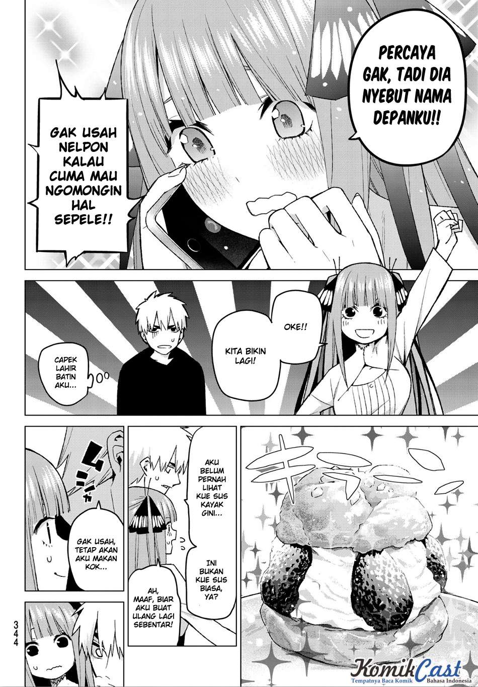 Go-toubun no Hanayome Chapter 44 Gambar 10