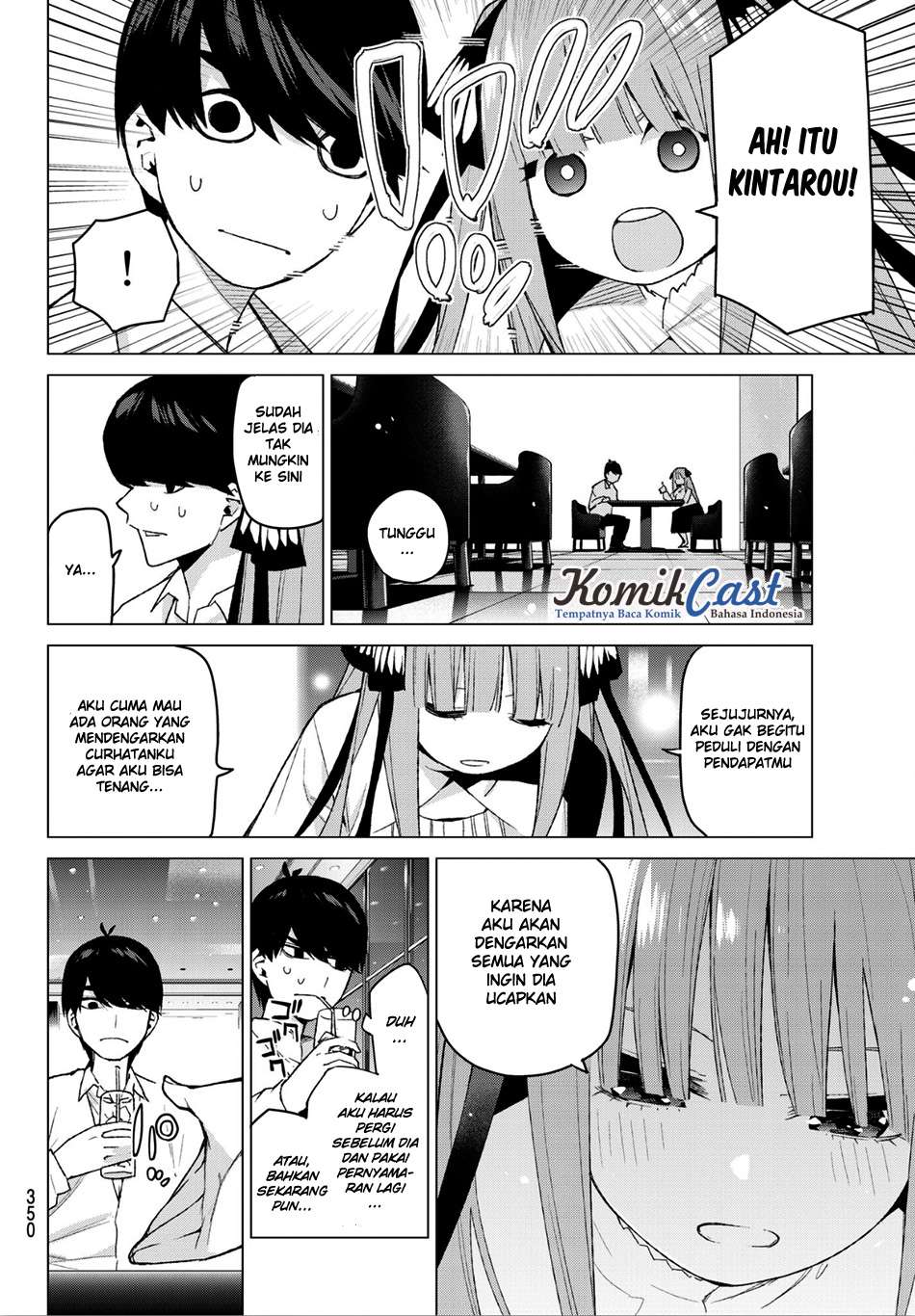 Go-toubun no Hanayome Chapter 44 Gambar 15