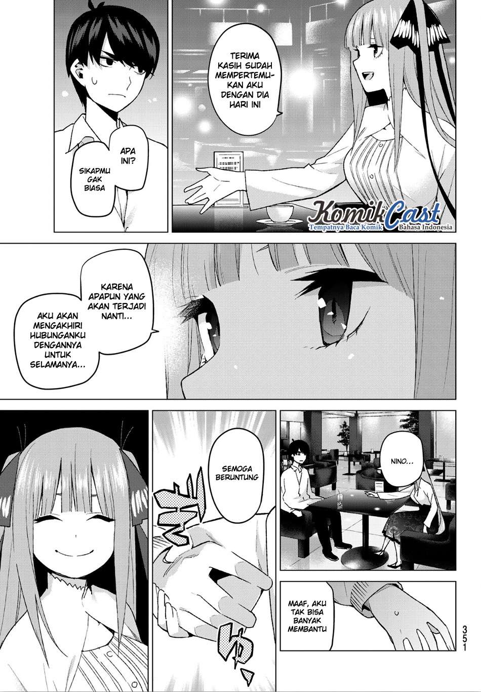 Go-toubun no Hanayome Chapter 44 Gambar 16