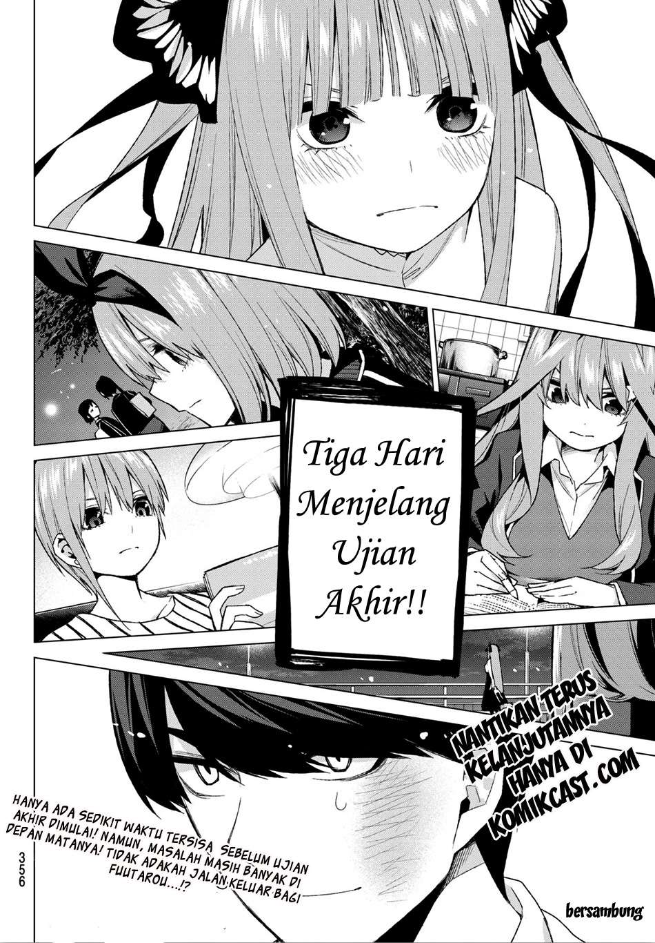 Go-toubun no Hanayome Chapter 44 Gambar 21