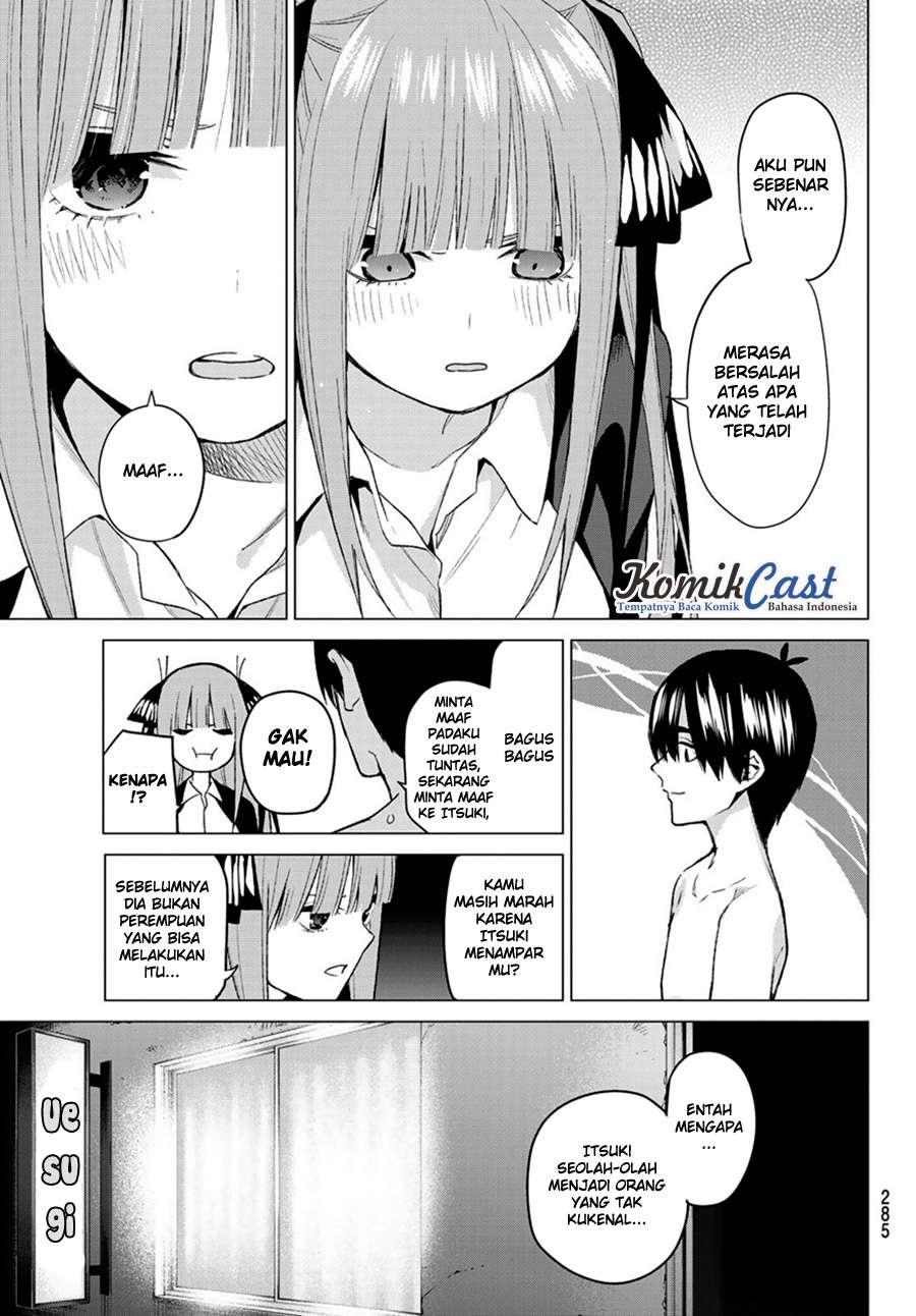 Go-toubun no Hanayome Chapter 43 Gambar 12