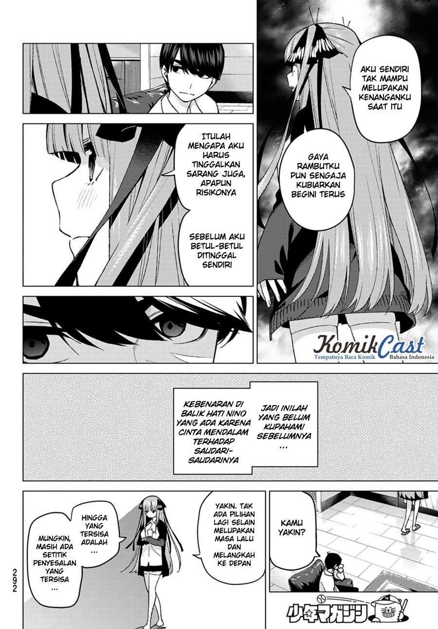 Go-toubun no Hanayome Chapter 43 Gambar 19