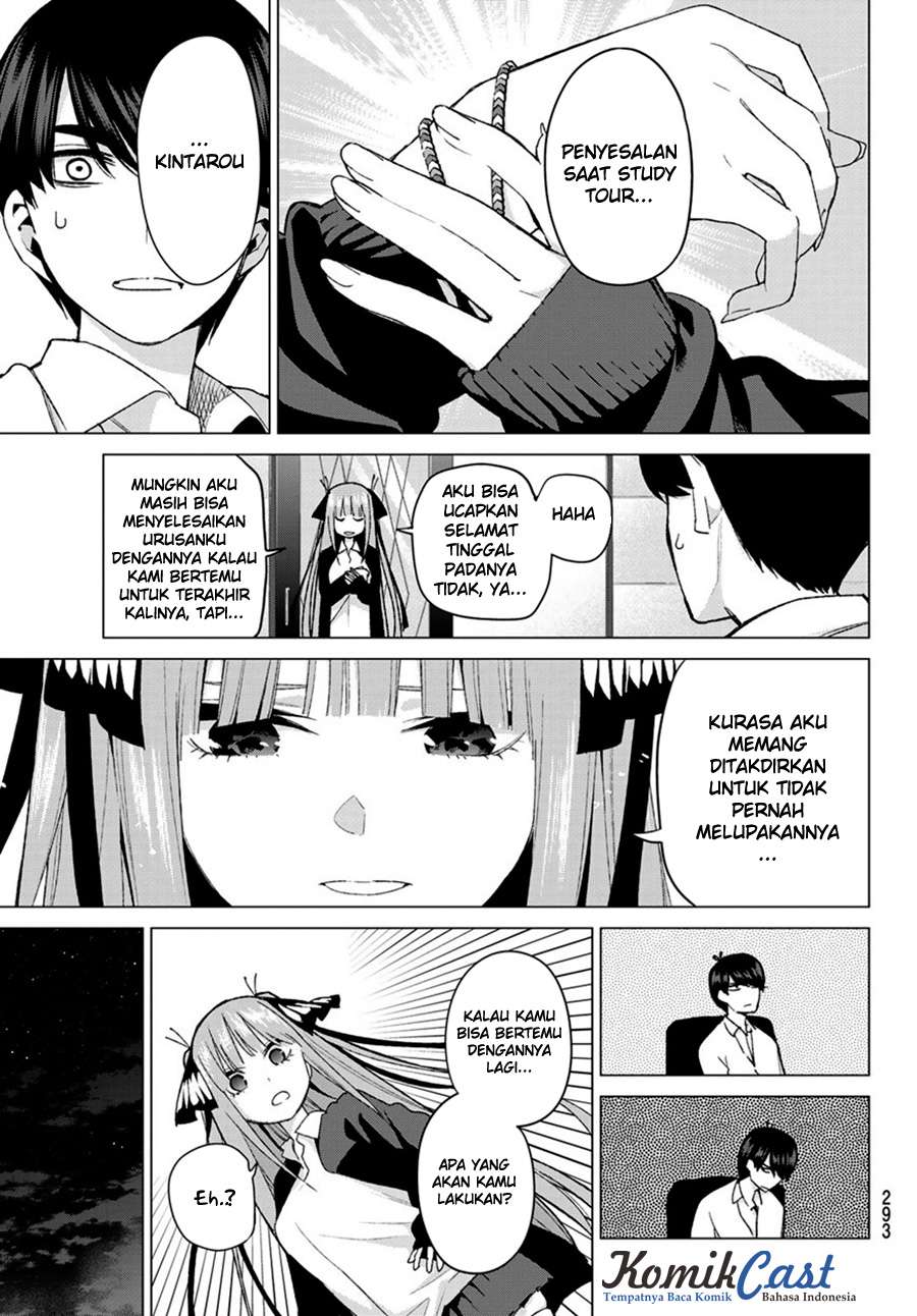 Go-toubun no Hanayome Chapter 43 Gambar 20